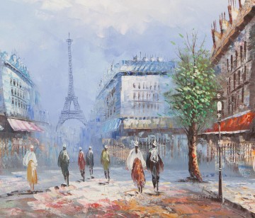 París en primavera Caroline Burnett Pinturas al óleo